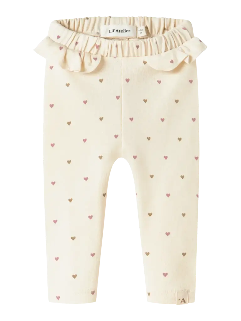 Lil' Atelier Lil atelier - Lalo hartjes legging baby