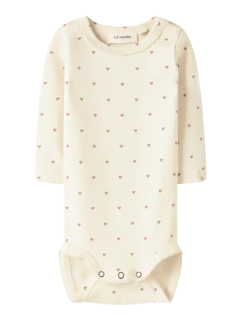 Lil' Atelier Lil atelier - Lalo romper hartjes print