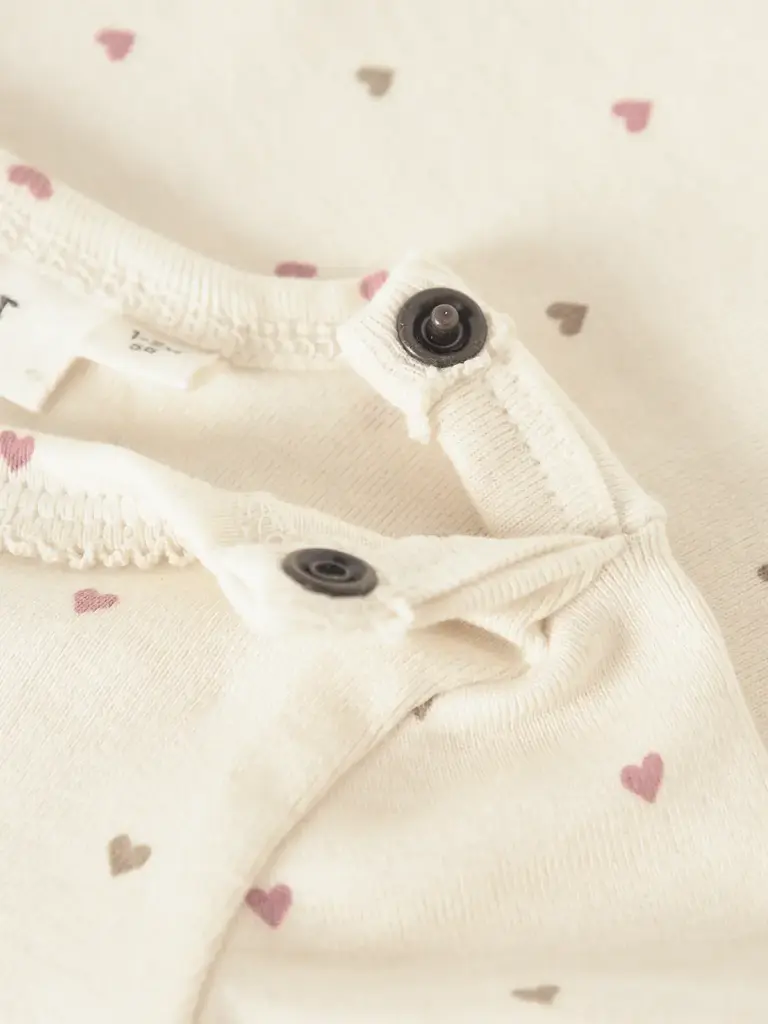 Lil' Atelier Lil atelier - Lalo romper hartjes print