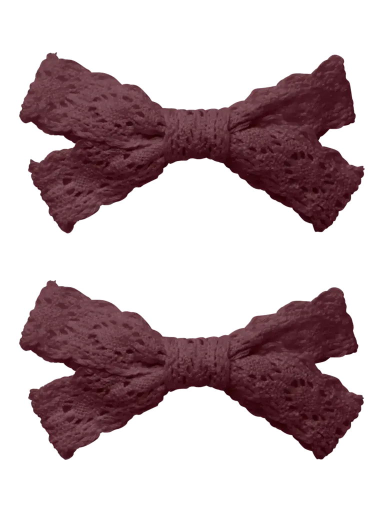 Lil' Atelier Lil Atelier -LOLA 2 PACK HAIR CLIPS GRAPE