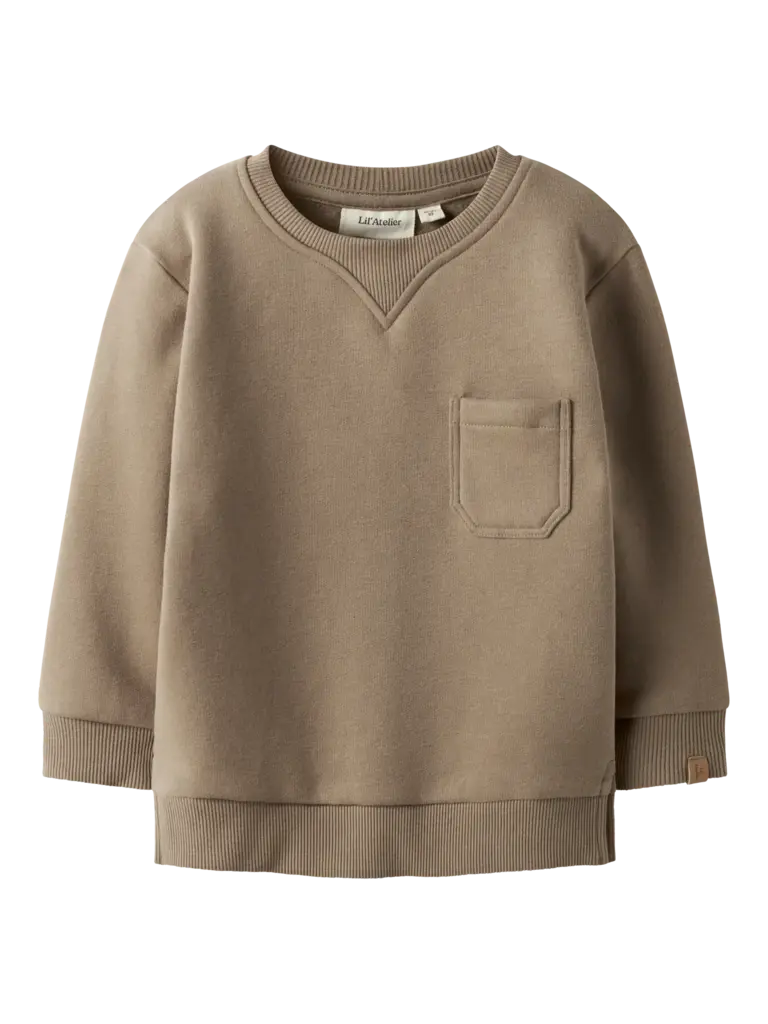 Lil' Atelier Lil Atelier - London sweat Sepia print
