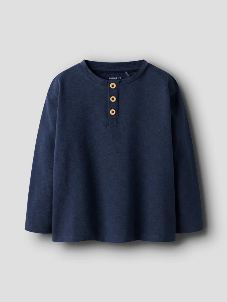 Name It Name it - Rene grandad top navy