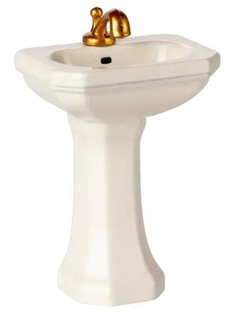 Maileg Maileg - Bathroom sink mouse off white Maileg Maileg - Bathroom sink mouse off white