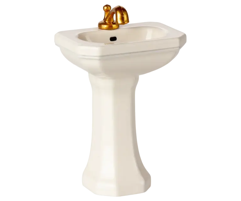 Maileg Maileg - Bathroom sink mouse off white