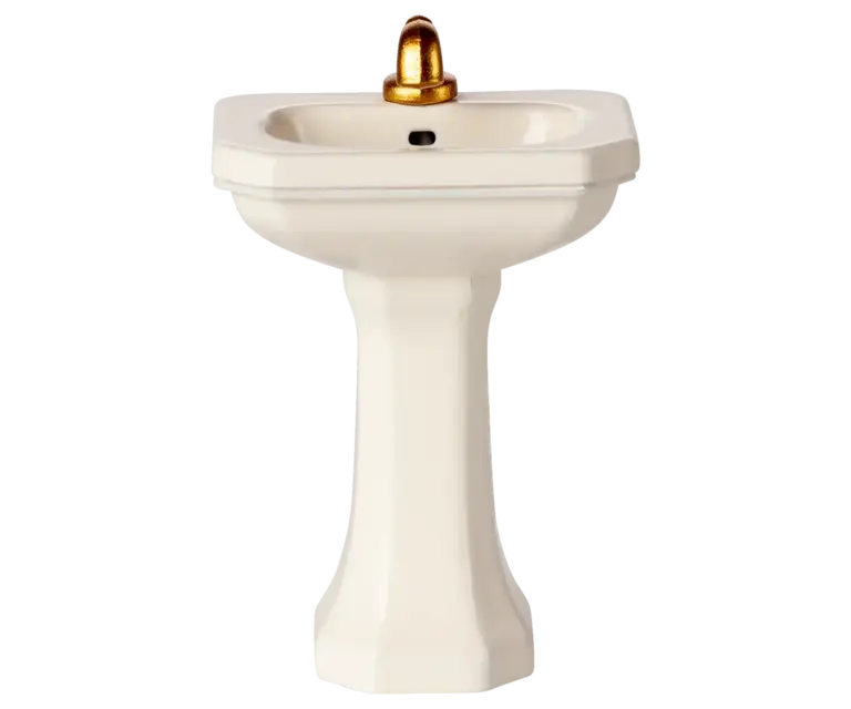 Maileg Maileg - Bathroom sink mouse off white