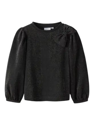 Name It Name it - Roisin top glitter black Name It Name it - Roisin top glitter black