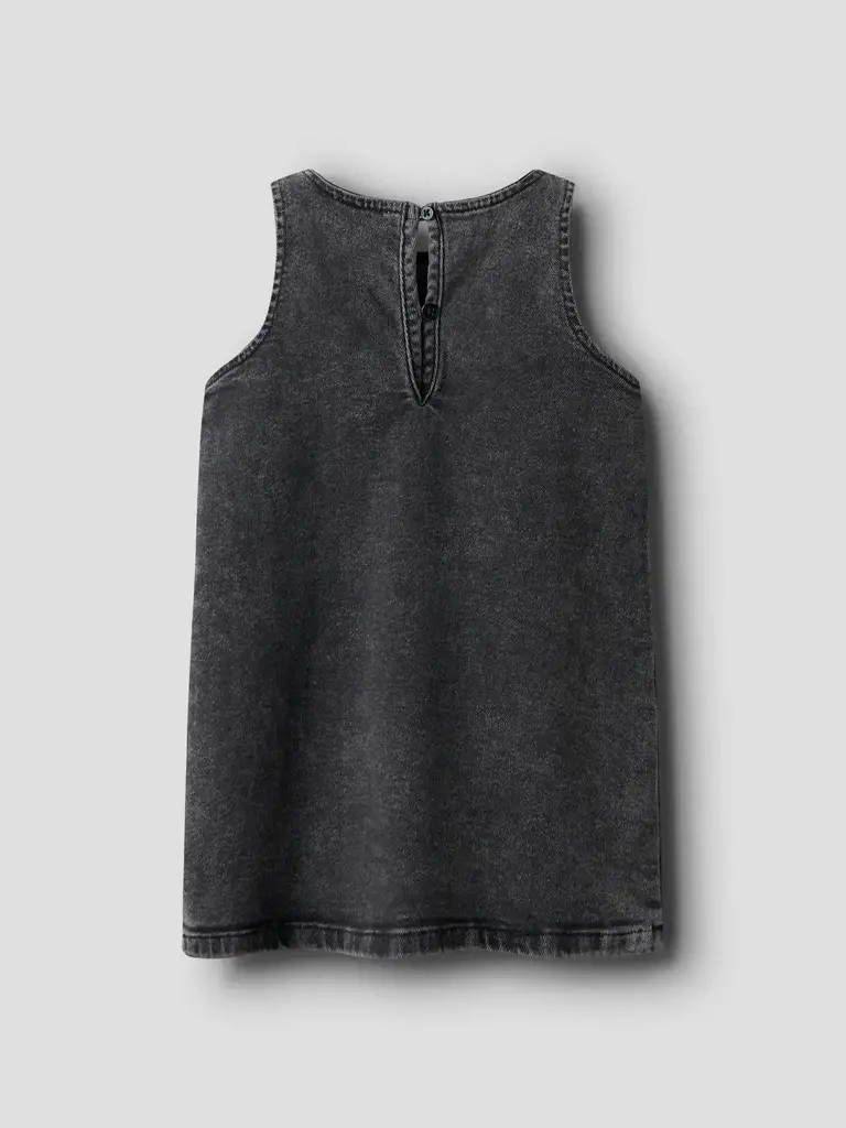 Name It Name it -  Spencer dress Grey Denim FLOWER