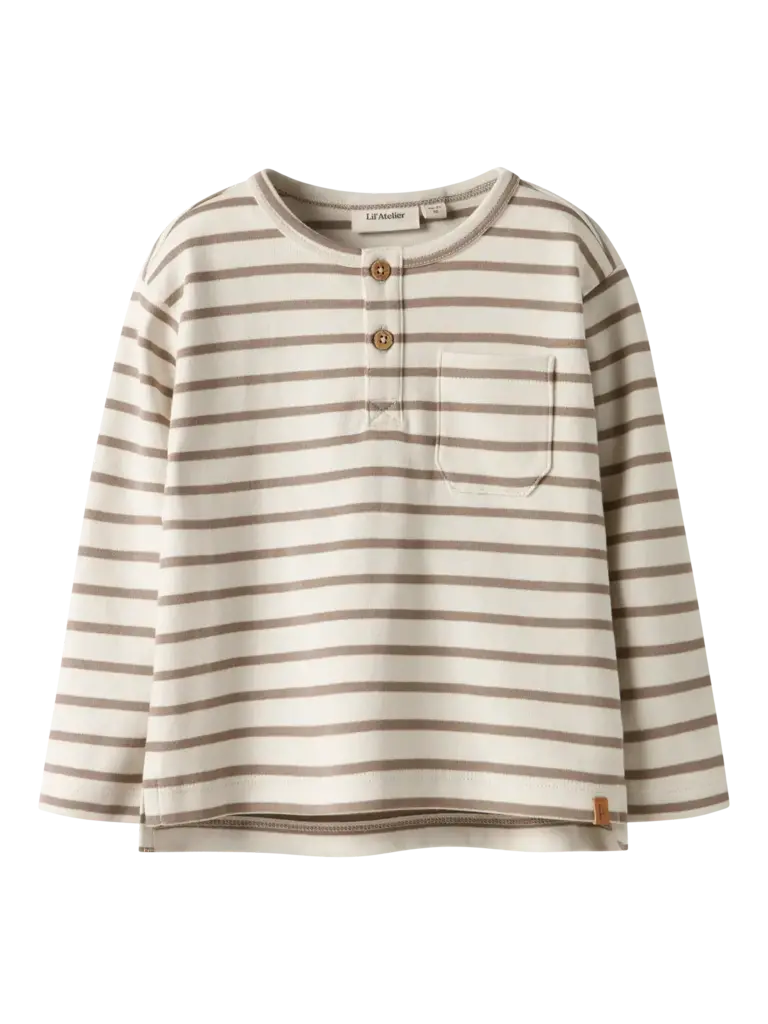 Lil' Atelier Lil Atelier - Limia loose top turtledove