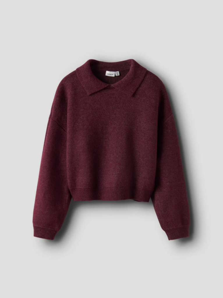 Name It Name it - Polo knit burgundy