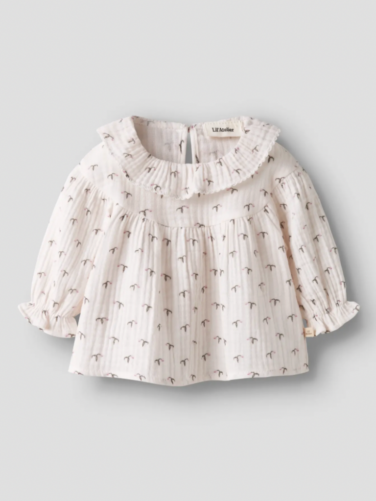 Name It Lil atelier - Solina loose shirt mauve