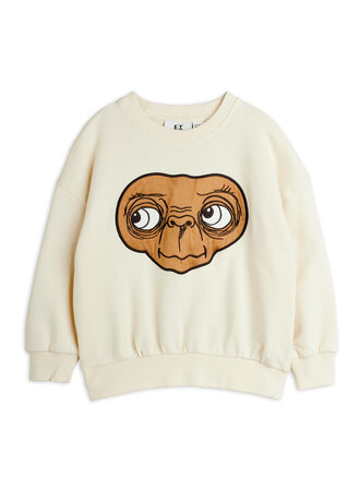 mini rodini Mini rodini.E.T application sweatshirt off white