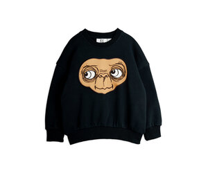 R*s様 mini rodini E.T.コラボ　スウェット　トレーナー Mini rodini.E.T application sweatshirt black - Mini Parade