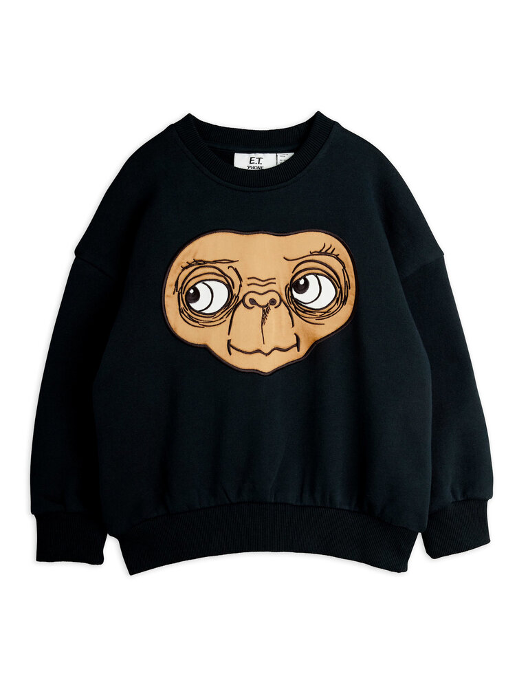 mini rodini Mini rodini.E.T application sweatshirt black