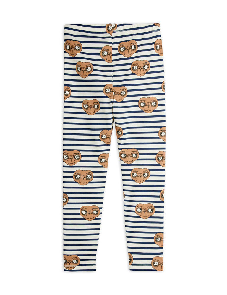 mini rodini Mini rodini -E.T stripe aop leggings