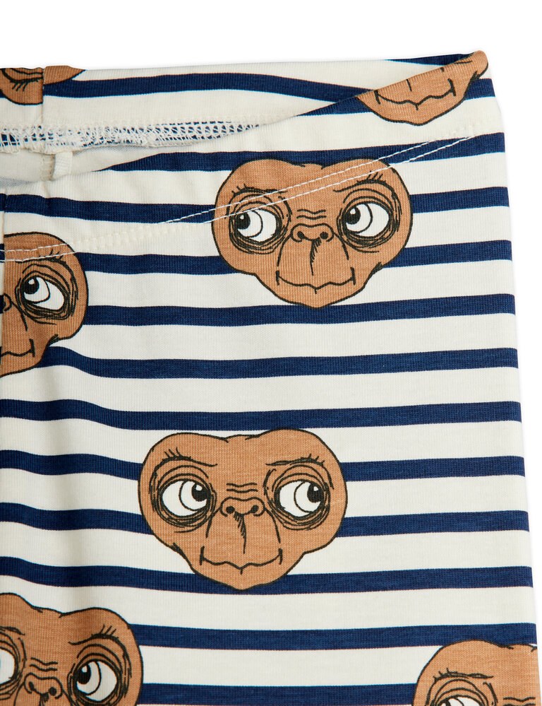 mini rodini Mini rodini -E.T stripe aop leggings