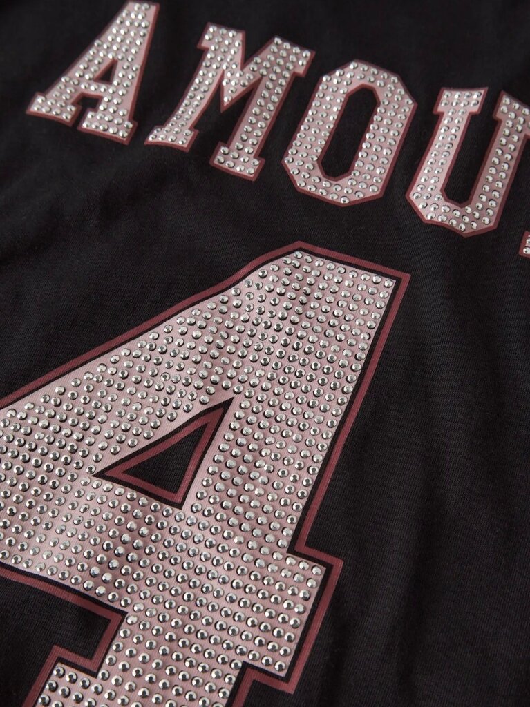 Name It Name it - Sangy baseballshirt black