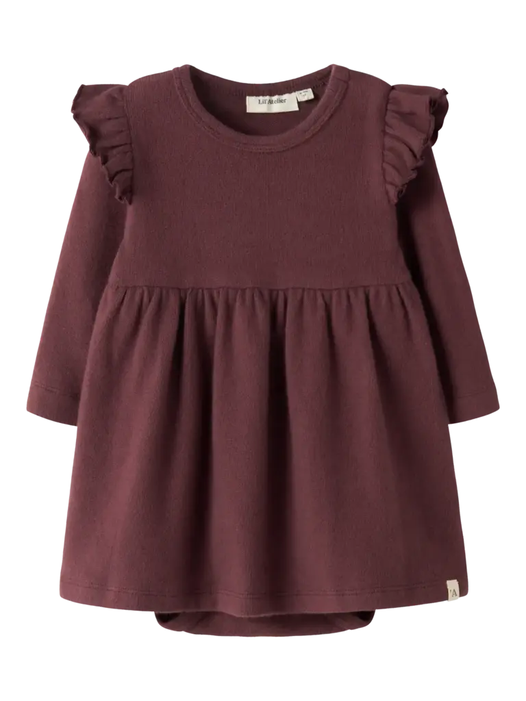 Lil' Atelier Lil atelier - Thora romper dress Catawba Grape