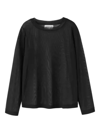 Name It Name it - Black mesh top
