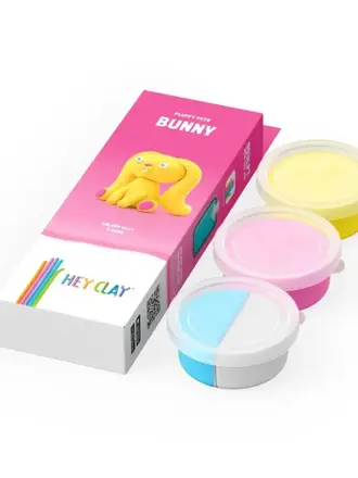 Hey Clay HeyClay - Fluffy Pets - Konijntje
