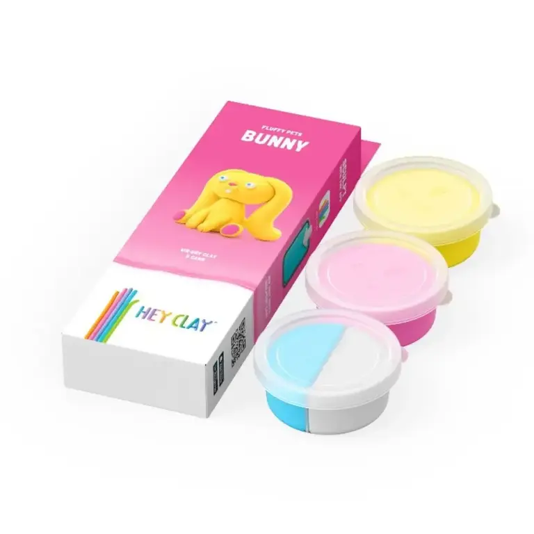 Hey Clay HeyClay - Fluffy Pets - Konijntje