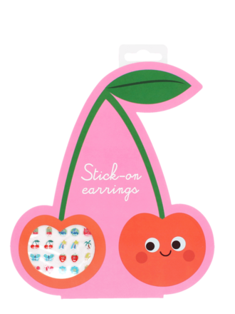 rex london rex london -Stick on earrings (40 pairs) - Cherry