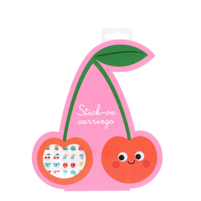 rex london rex london -Stick on earrings (40 pairs) - Cherry