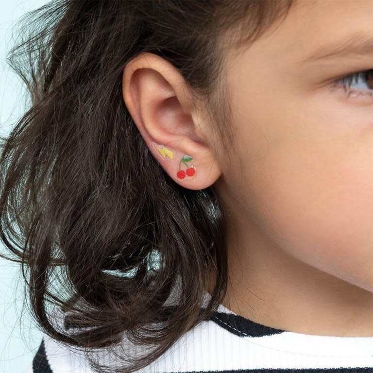 rex london rex london -Stick on earrings (40 pairs) - Cherry