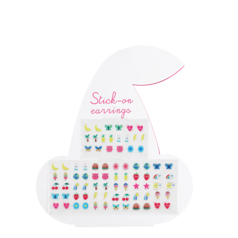 rex london rex london -Stick on earrings (40 pairs) - Cherry