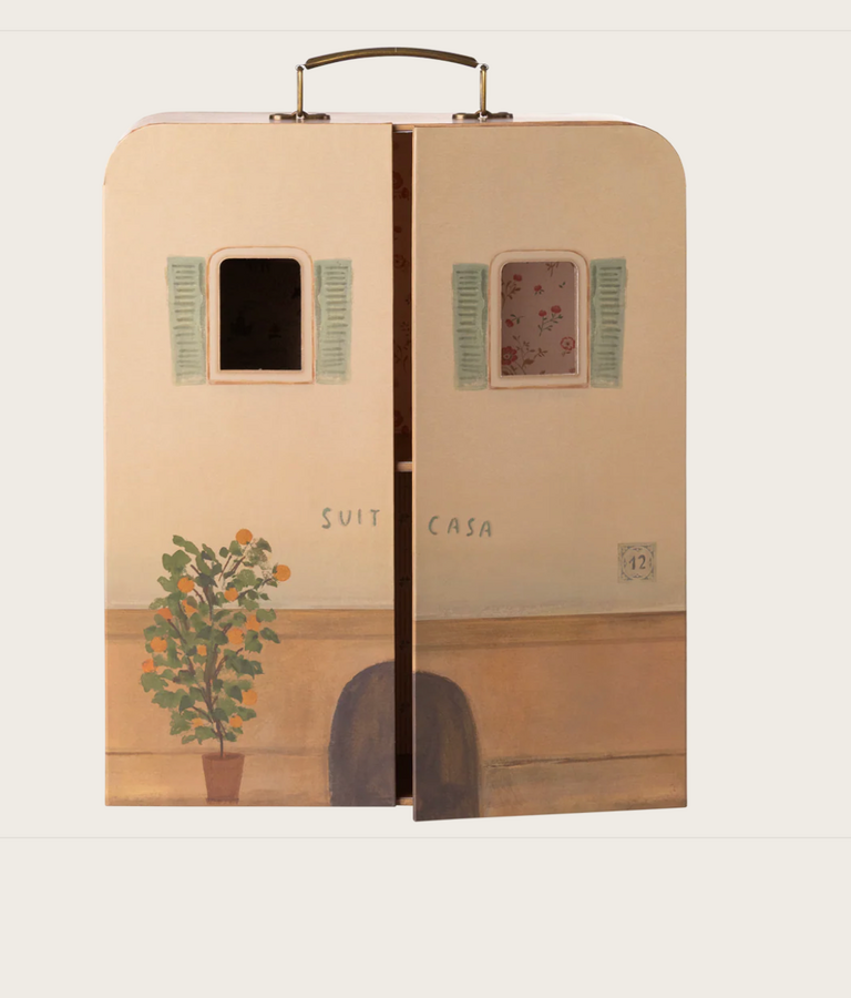 Maileg Maileg -SuitCasa, Little sister and brother mouse