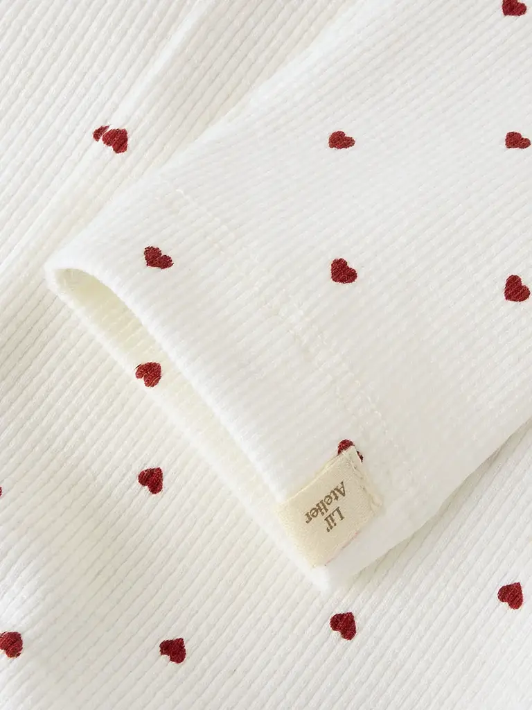 Lil' Atelier Lil atelier - Gago Slim legging Milk HEART