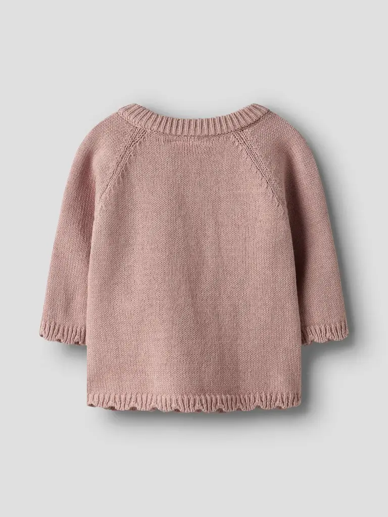 Lil' Atelier Lil Atelier - Laguna wrap knit misty rose