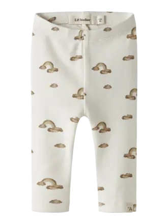 Lil' Atelier Lil atelier - layo legging coconut milk rainbow