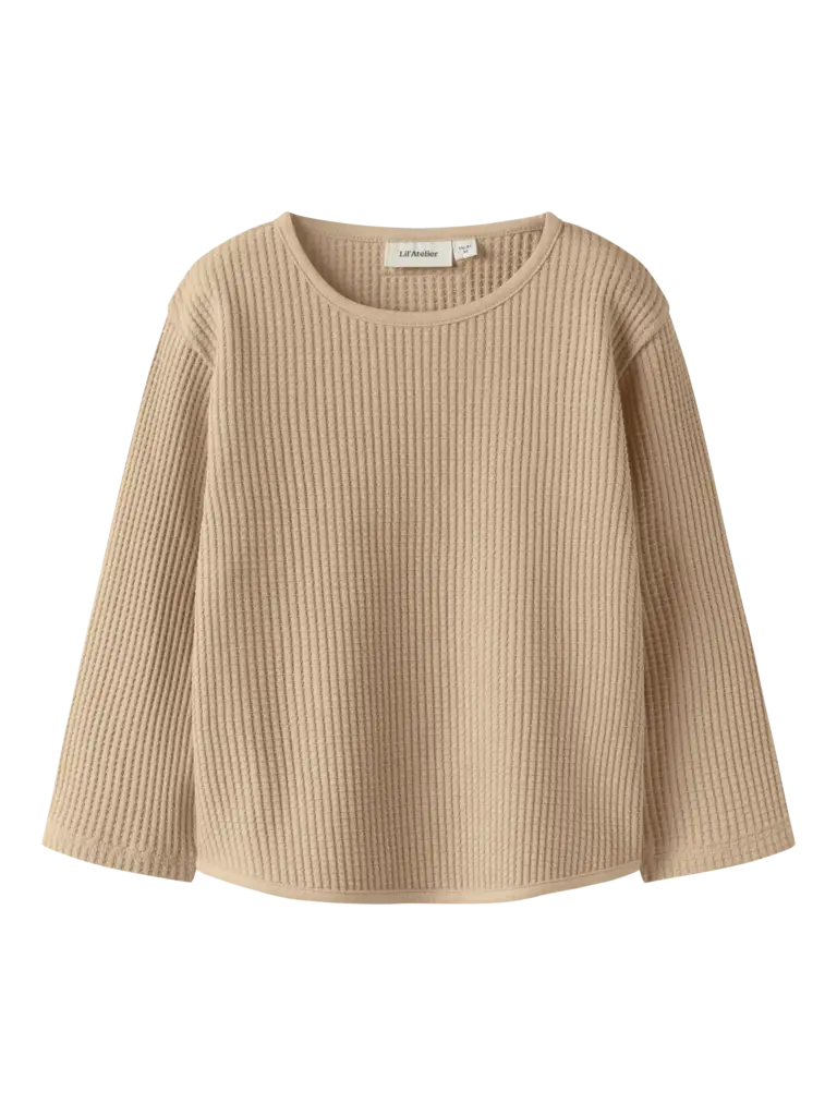Lil' Atelier Lil atelier - Loose sweater Irish Cream