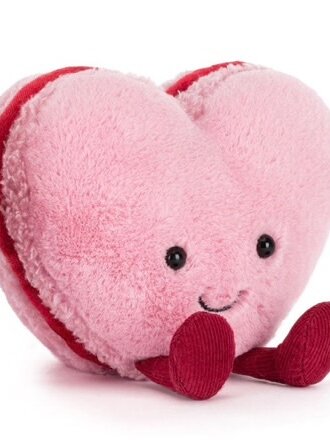 Jellycat Jellycat - Amuseables Colette Heart Macaron (Pink)