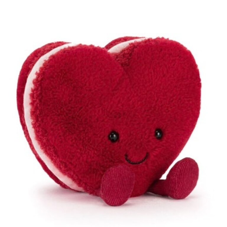 Jellycat Jellycat -Amuseables Arlette Heart Macaron (Red)