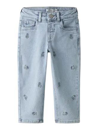Name It Name it - Bella mom Light Blue Denim FLOWER
