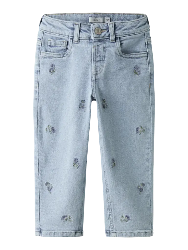 Name It Name it - Bella mom Light Blue Denim FLOWER