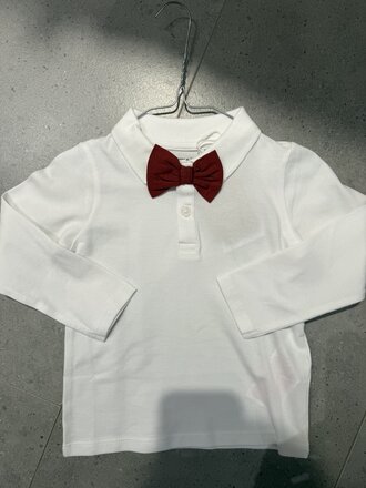 Name It Name it - polo met strik  wit