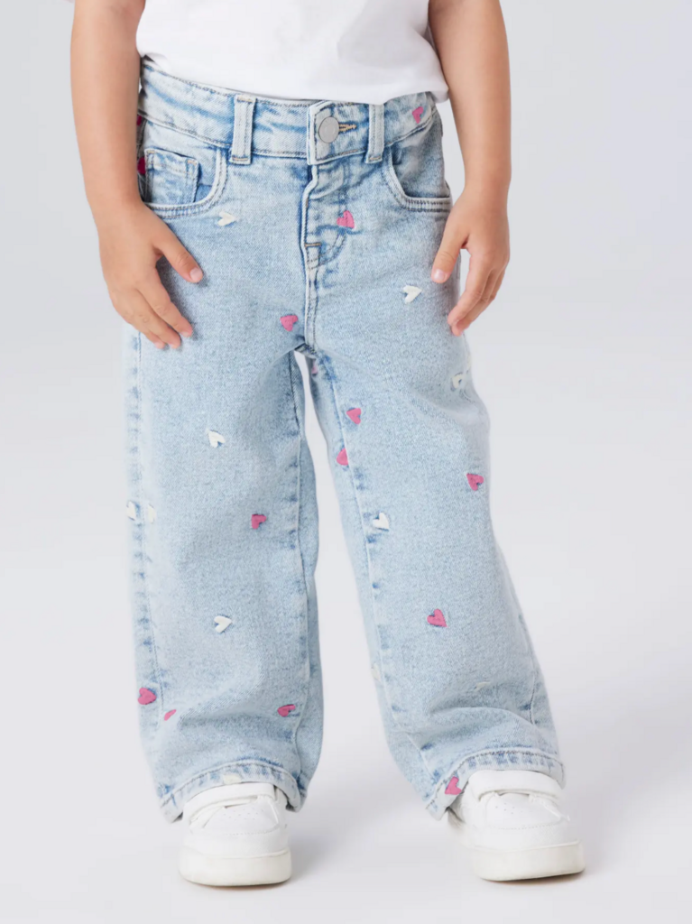 Name It Name it - Rose wide jeans heart