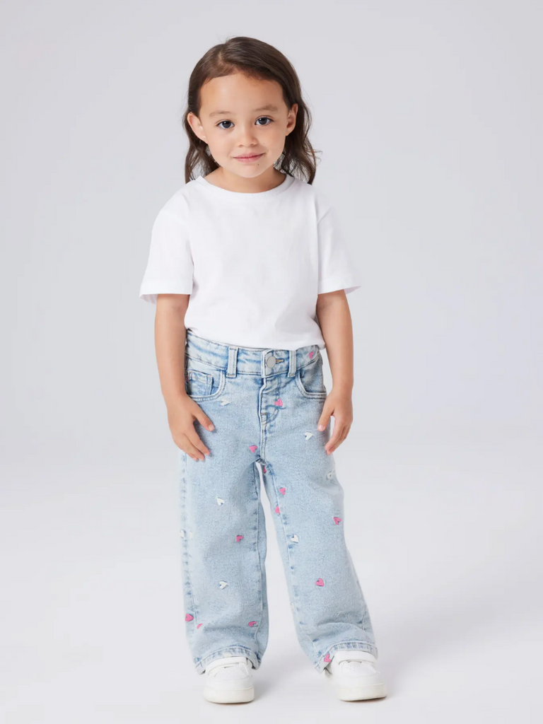 Name It Name it - Rose wide jeans heart