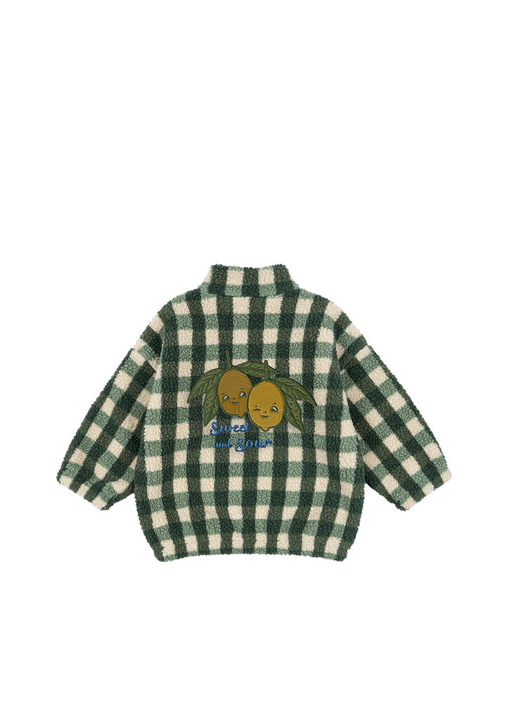 Konges Sløjd Konges slojd - jody teddy jacket green check