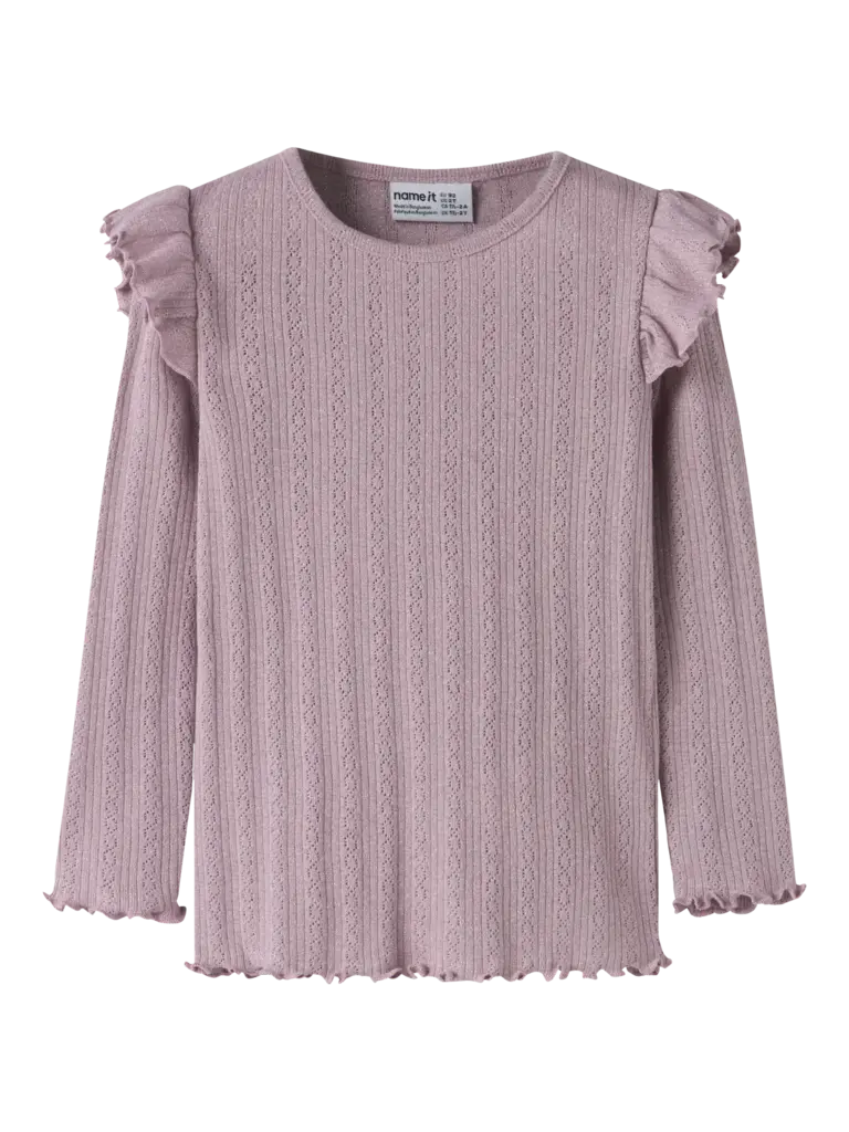 Name It Name it - Blitta top glitter pink