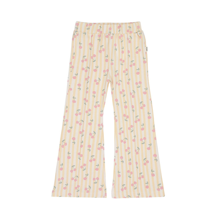 House of Jamie house of jamie -Flared Pants Cherry Party