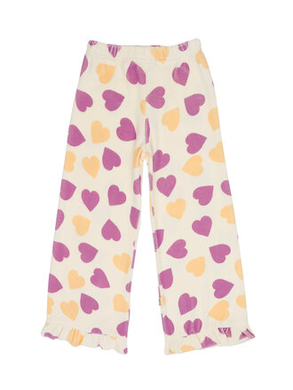 House of Jamie House of jamie - ruffled pants happy hearts