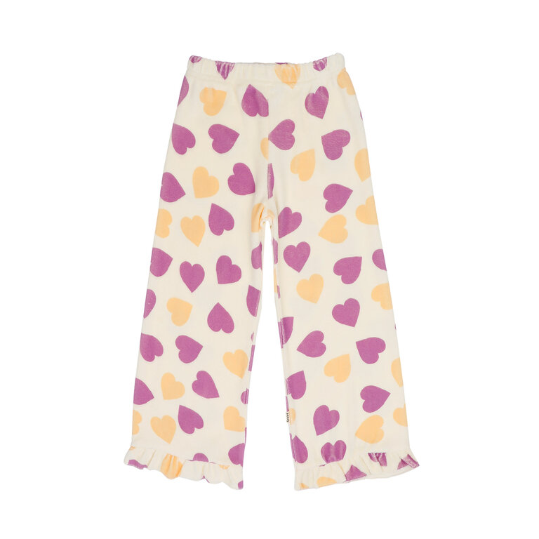 House of Jamie House of jamie - ruffled pants happy hearts