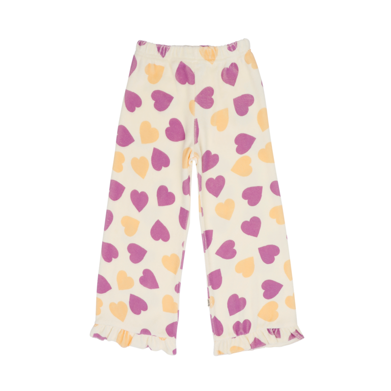 House of Jamie House of jamie - ruffled pants happy hearts