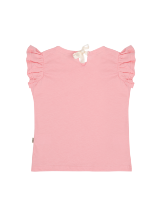 House of Jamie House of jamie - ruffled tee poppy peony