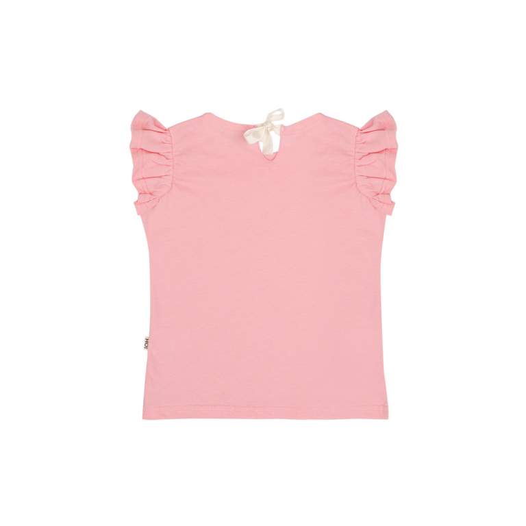 House of Jamie House of jamie - ruffled tee poppy peony