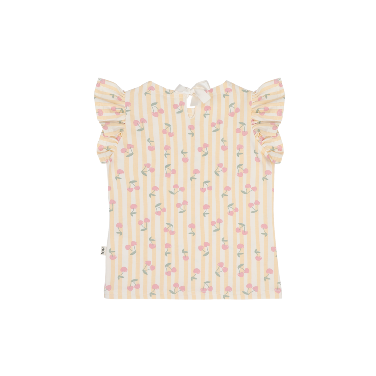 House of Jamie House of jamie - ruffled tee cherry party