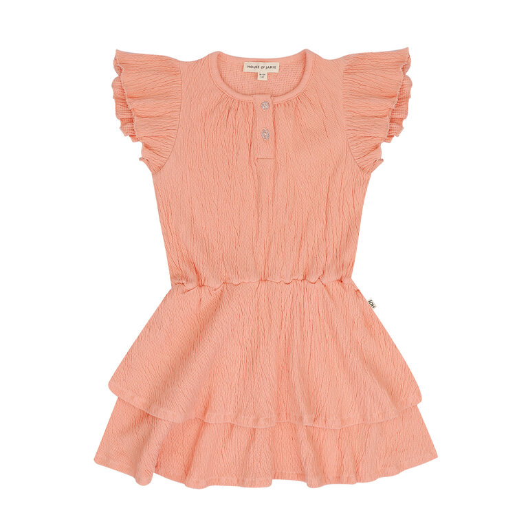 House of Jamie House of Jamie - ruffled layer dress rose